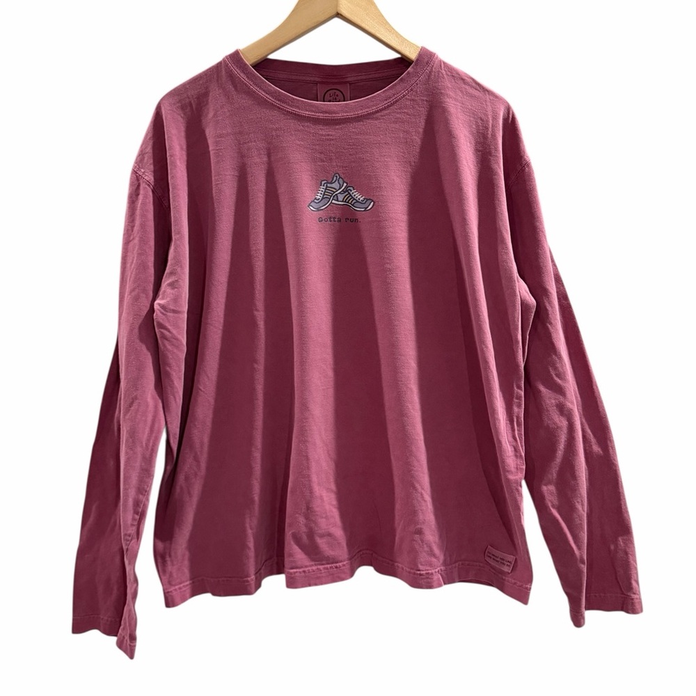 Life is Good Crusher Long Sleeve Tee